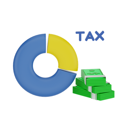 Tableau des impôts  3D Icon