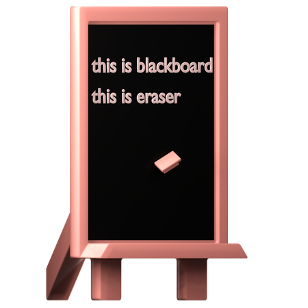 Tableau noir  3D Icon