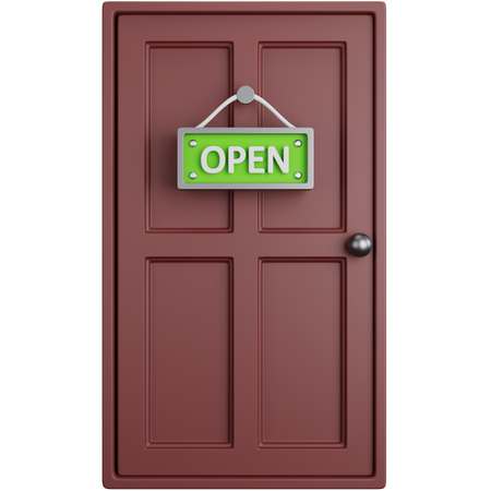 Tableau ouvert  3D Icon