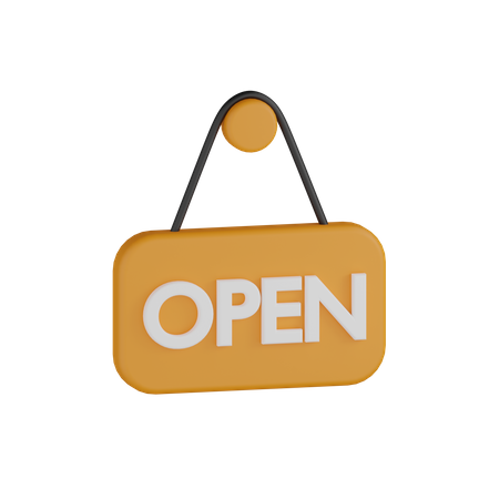 Tablero abierto  3D Icon
