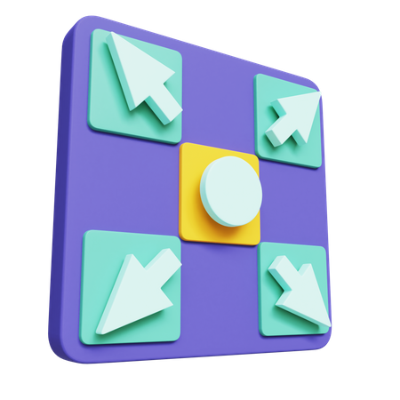 Tablero arcade  3D Icon