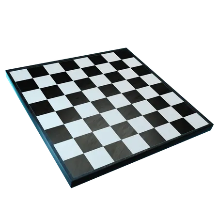 Tablero de ajedrez  3D Illustration