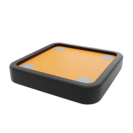 Tablero Carrom  3D Icon