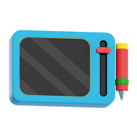 Tablero de dibujo de juguete  3D Icon