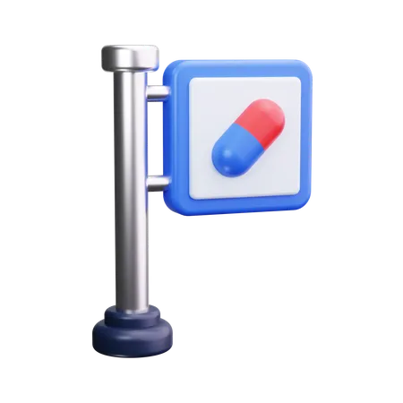 Junta de farmacia  3D Icon