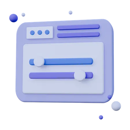 Tablero de gráficos  3D Icon