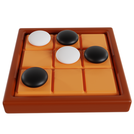 Tablero de juego de madera Gomoku  3D Icon