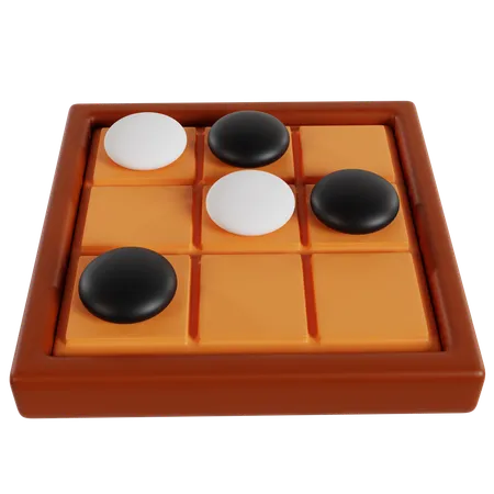 Tablero de juego de madera Gomoku  3D Icon