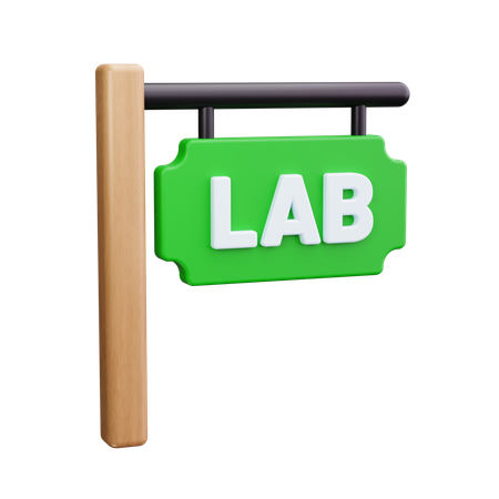 Tablero de laboratorio  3D Icon