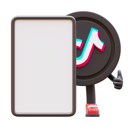 Tablero de papel en blanco  3D Icon