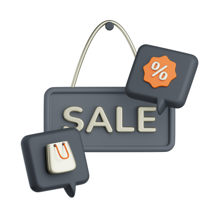 Junta de venta  3D Icon