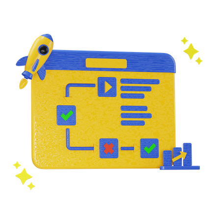 Tablero de visión  3D Icon