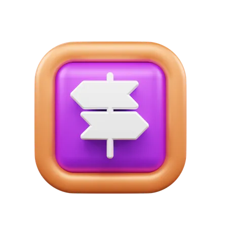 Tablero guía  3D Icon