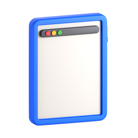 タブレット  3D Icon