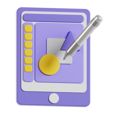 Tablet  3D Icon