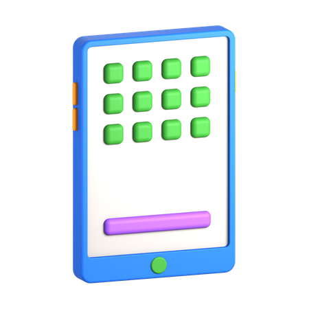 Tablet  3D Icon