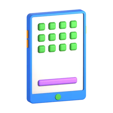 Tablet  3D Icon