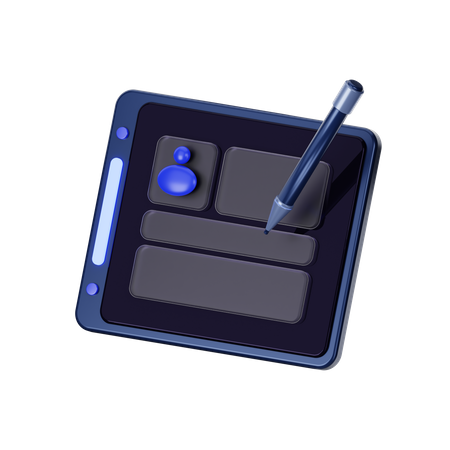 Tablet  3D Icon