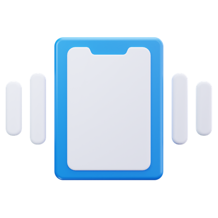 Tablet Alert  3D Icon