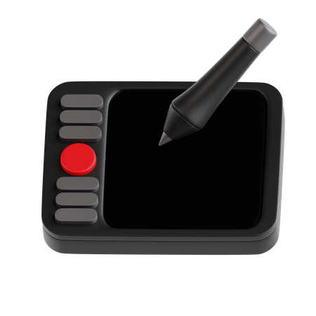 Tablet And Pen  3D Icon