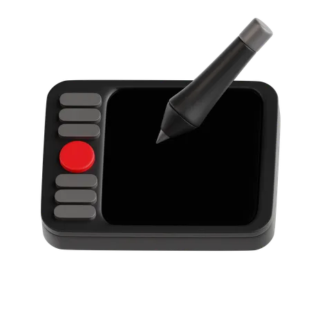 Tablet And Pen  3D Icon