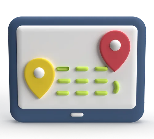 Tablet Location  3D Icon