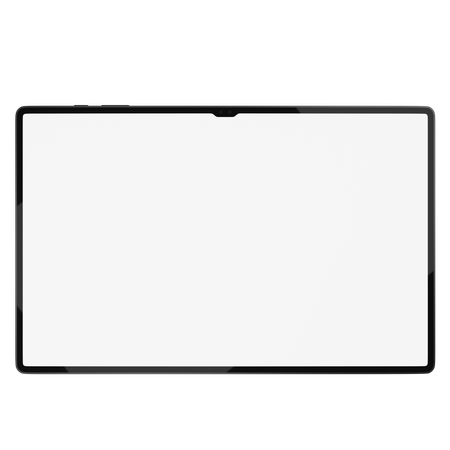 Tablet Mockup  3D Icon
