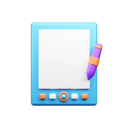 Tableta de dibujo  3D Icon