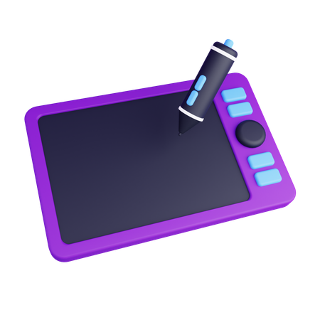 Tableta de dibujo  3D Icon