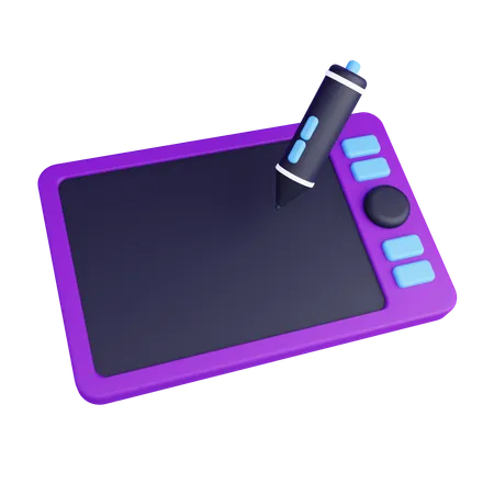 Tableta de dibujo  3D Icon