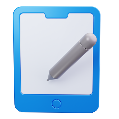 Tableta de dibujo  3D Icon