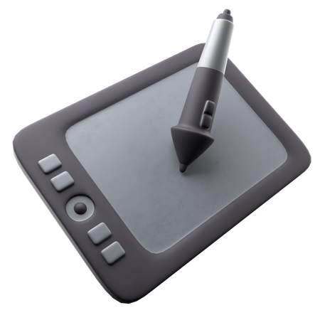 Tableta de dibujo  3D Icon