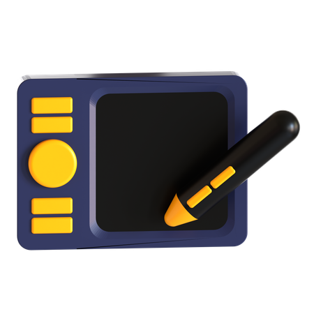 Tableta de dibujo  3D Icon