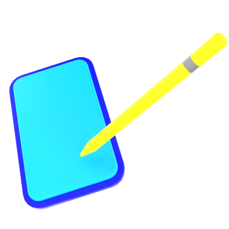 Tableta de dibujo  3D Icon