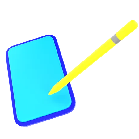 Tableta de dibujo  3D Icon