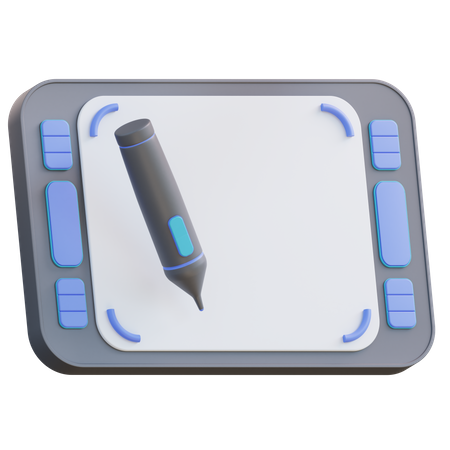 Tableta de dibujo  3D Icon