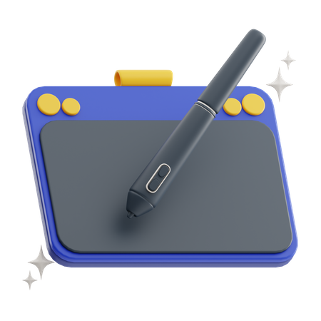 Tableta de dibujo  3D Icon