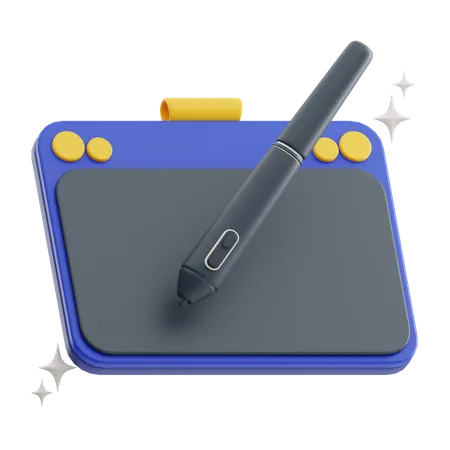 Tableta de dibujo  3D Icon