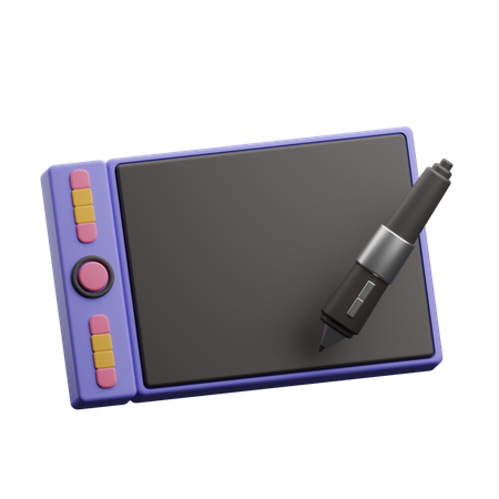 Tableta de dibujo  3D Icon