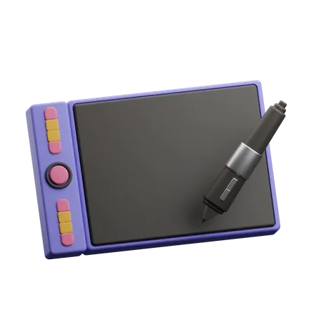 Tableta de dibujo  3D Icon