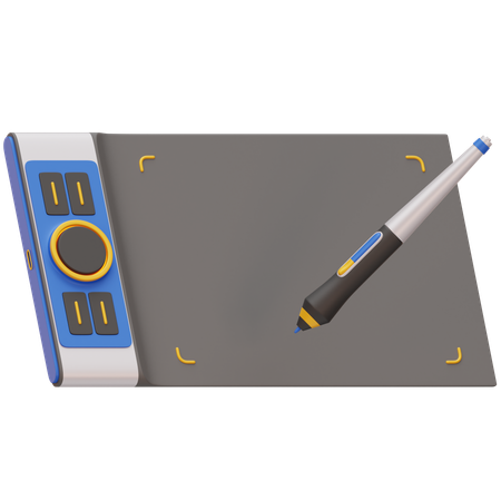 Tableta de dibujo  3D Icon