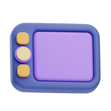 Tableta de dibujo  3D Icon