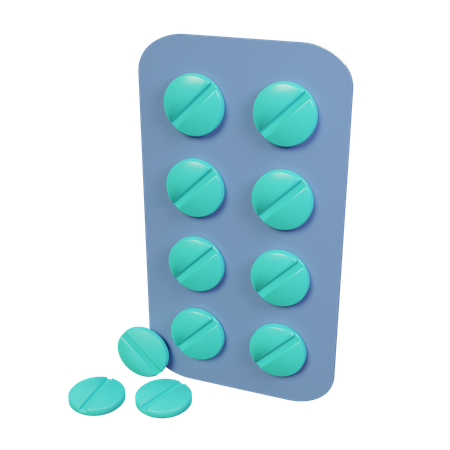 Paquete de medicina  3D Icon