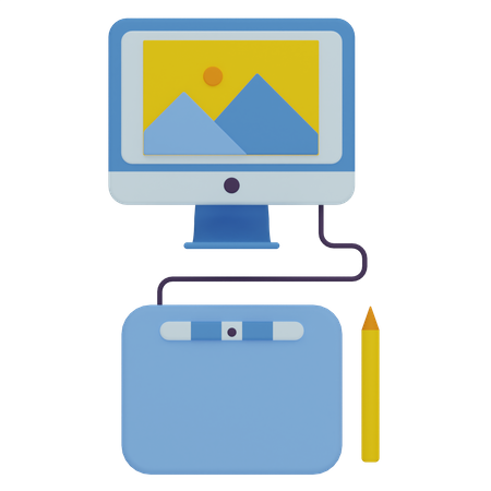 Tableta gráfica  3D Icon