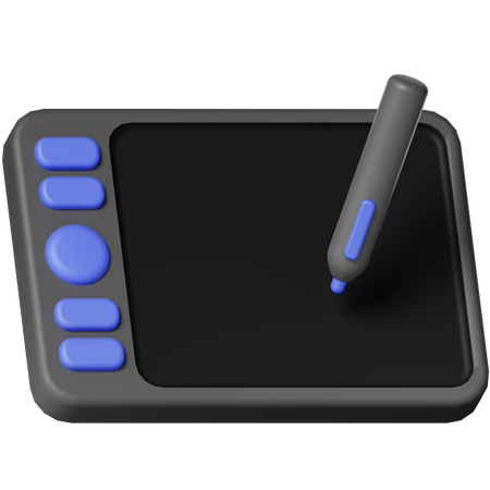 Tableta wacom  3D Icon