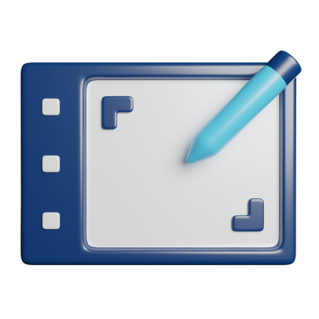 Tablete gráfico  3D Icon
