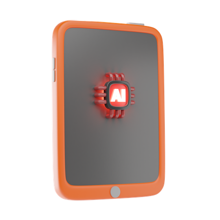 Tablette  3D Icon