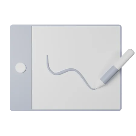 Tablette à dessin  3D Icon