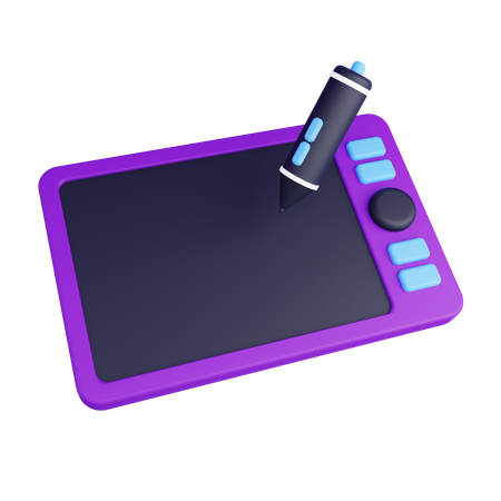 Tablette à dessin  3D Icon