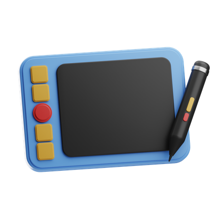 Tablette à dessin  3D Icon